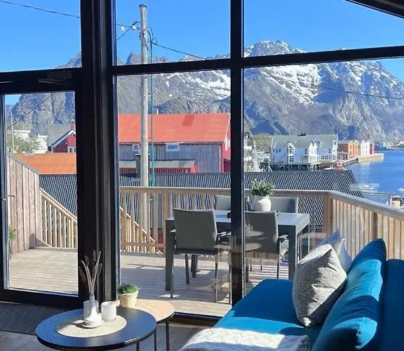 Fiskekrogen Rorbuer Сasa de vacaciones Henningsvaer