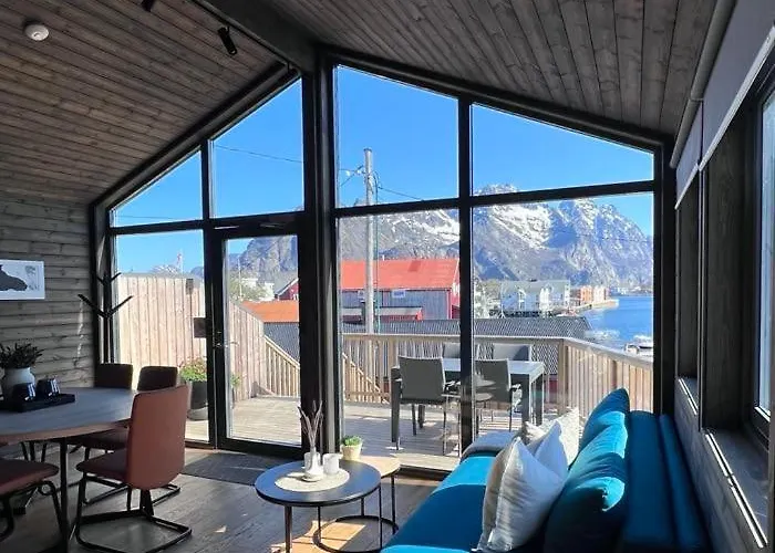 Fiskekrogen Rorbuer Сasa de vacaciones *